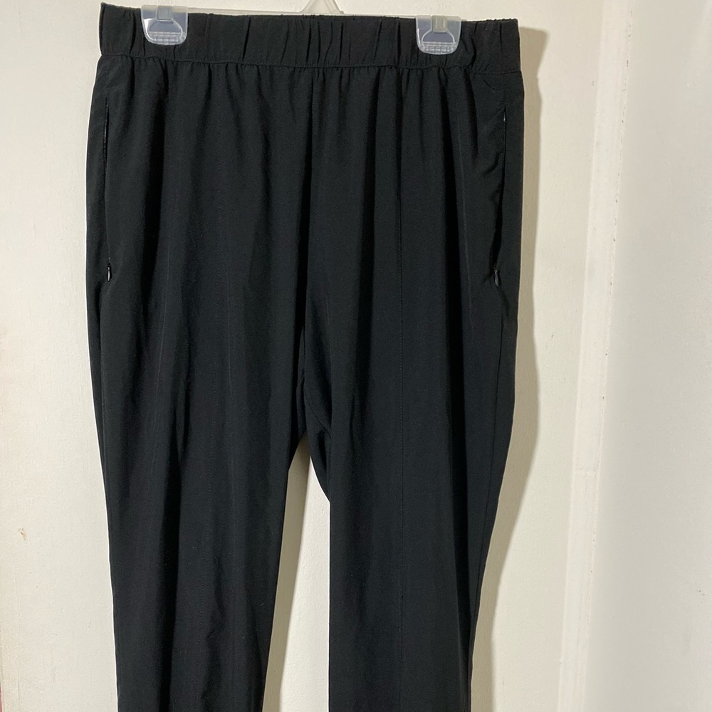 Banana Republic Women’s Joggers Black Solid Casual High Rise Waist Pants Size L